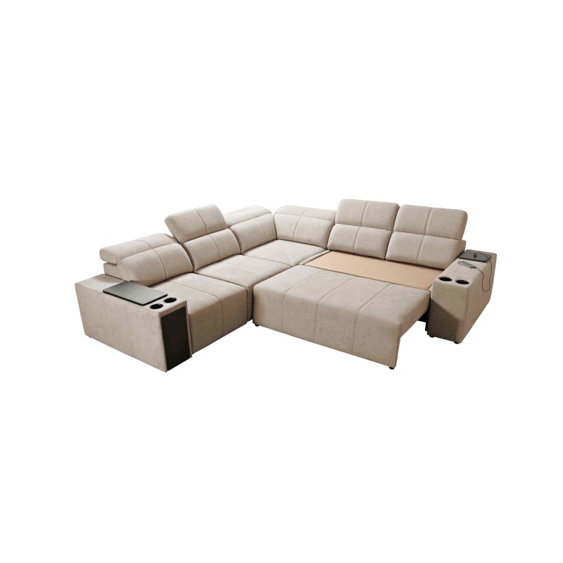Ecksofa Milano III Mix mit Schlaffunktion (Gewebe, Verita 75) | Ihr Wohnzimmer voller Komfort Ecksofa Milano III Mix mit Schlaffunktion (Gewebe, Verita 75) | Ihr Wohnzimmer voller Komfort