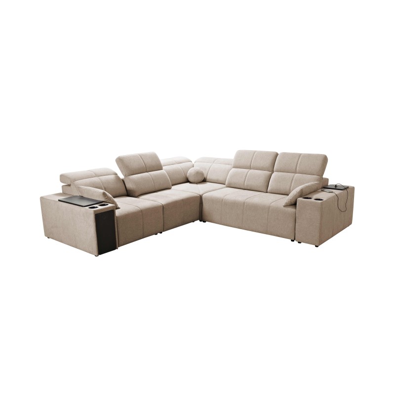 Ecksofa Milano III Mix mit Schlaffunktion (Gewebe, Verita 75) | Ihr Wohnzimmer voller Komfort Ecksofa Milano III Mix mit Schlaffunktion (Gewebe, Verita 75) | Ihr Wohnzimmer voller Komfort
