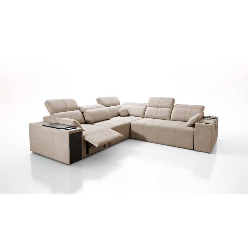 Ecksofa Milano III Mix mit Schlaffunktion (Gewebe, Verita 75) | Ihr Wohnzimmer voller Komfort Ecksofa Milano III Mix mit Schlaffunktion (Gewebe, Verita 75) | Ihr Wohnzimmer voller Komfort