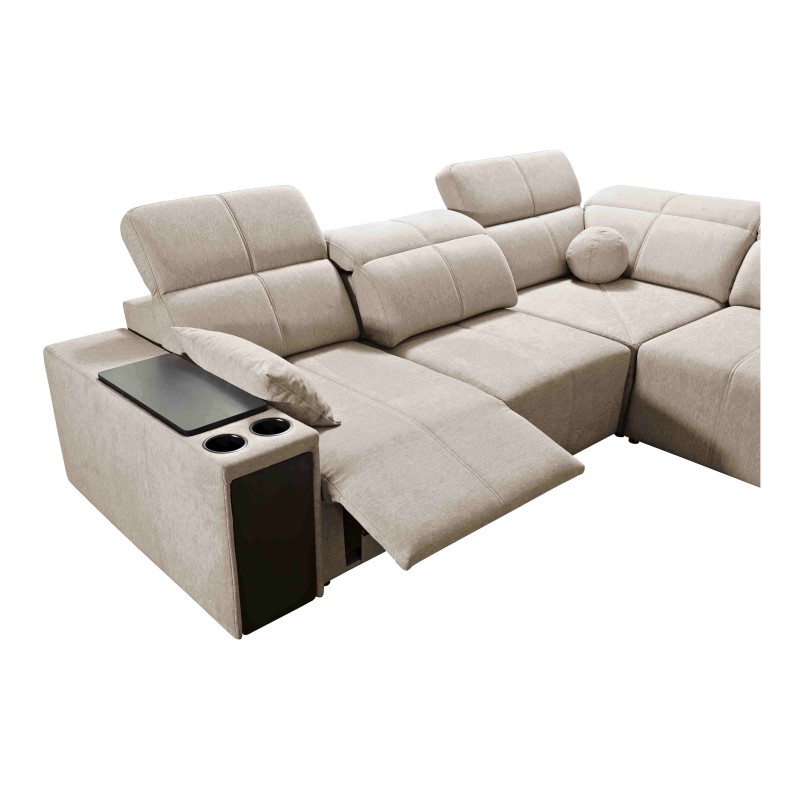 Ecksofa Milano III Mix mit Schlaffunktion (Gewebe, Verita 75) | Ihr Wohnzimmer voller Komfort Ecksofa Milano III Mix mit Schlaffunktion (Gewebe, Verita 75) | Ihr Wohnzimmer voller Komfort