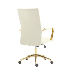 Swivel chair velvet (light beige) Swivel chair velvet (light beige)