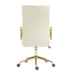 Swivel chair velvet (light beige) Swivel chair velvet (light beige)