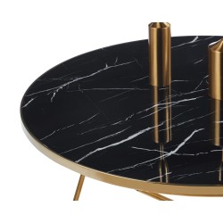 Bench (black marble) 80 Bench (black marble) 80
