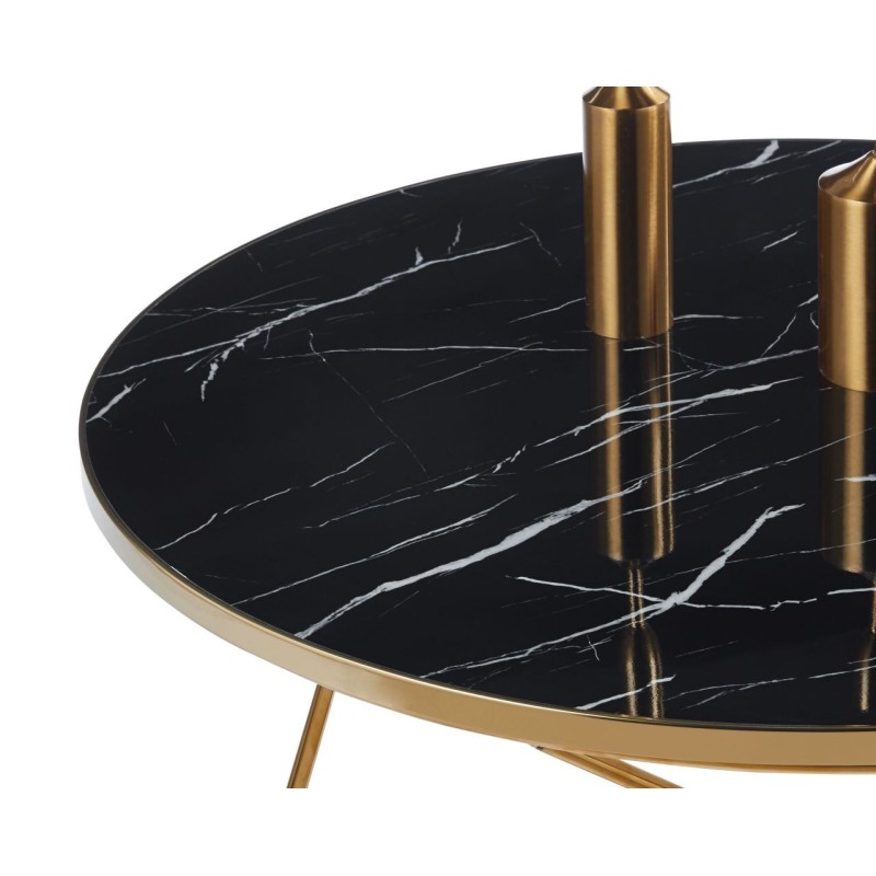 Bench (black marble) 80 Bench (black marble) 80