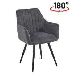 Silla Brego (gris oscuro)