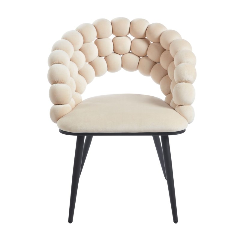 Velvet chair (beige) Velvet chair (beige)