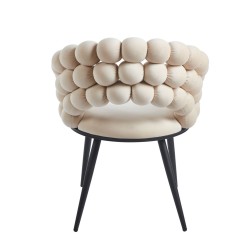 Velvet chair (beige) Velvet chair (beige)