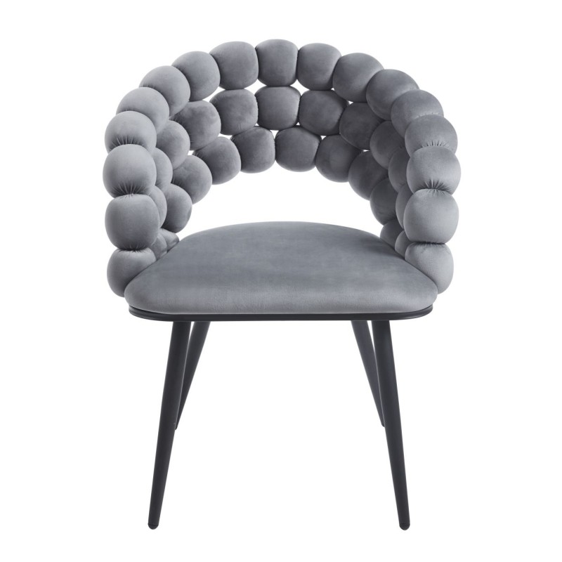 Velvet chair (gray) Velvet chair (gray)