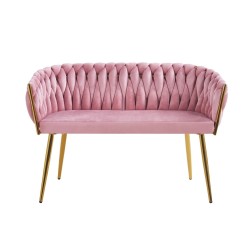 Velvet sofa (pink) Velvet sofa (pink)