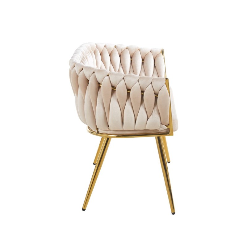 Velvet sofa (beige) Velvet sofa (beige)