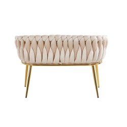 Velvet sofa (beige) Velvet sofa (beige)