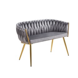 Sofa velvet (szara) Sofa velvet (szara)