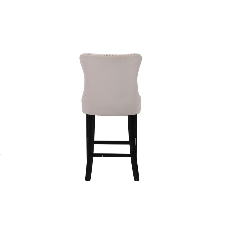 Velvet barstool (beige) Velvet barstool (beige)