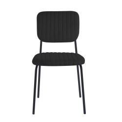 Samtstuhl (schwarz) Samtstuhl (schwarz)