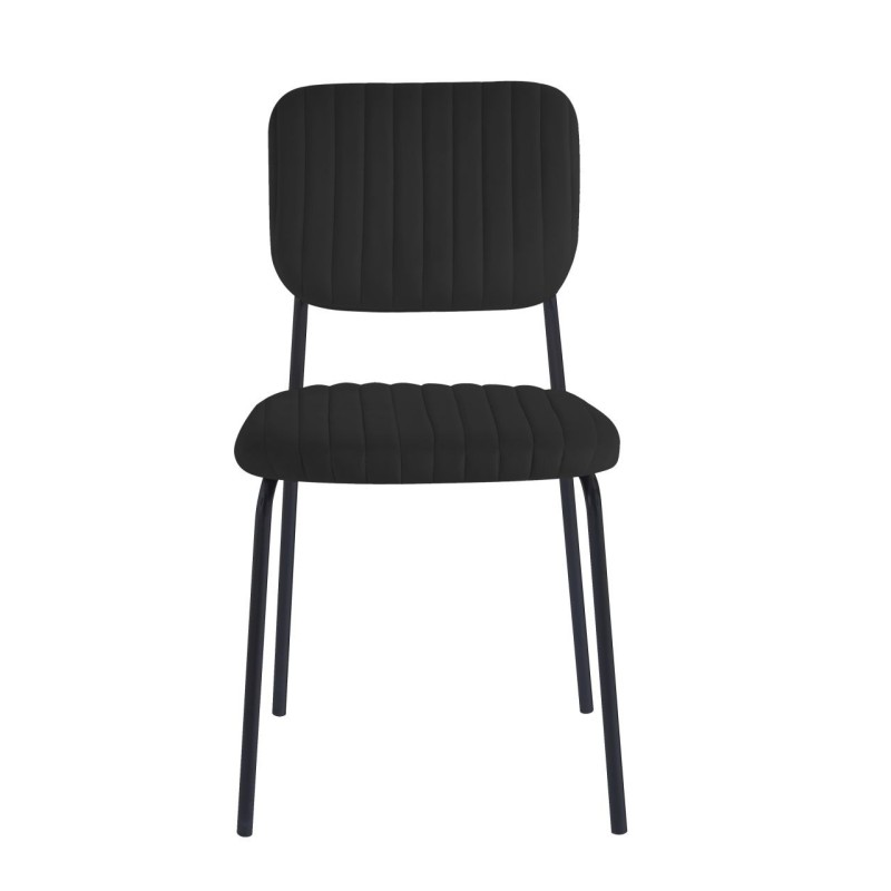 Velvet chair (black) Velvet chair (black)