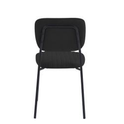 Velvet chair (black) Velvet chair (black)