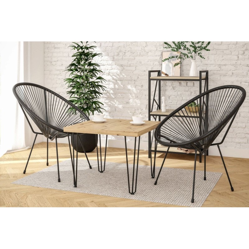 Bank (Eiche Artisan + Beine III) 67x67 Bank (Eiche Artisan + Beine III) 67x67