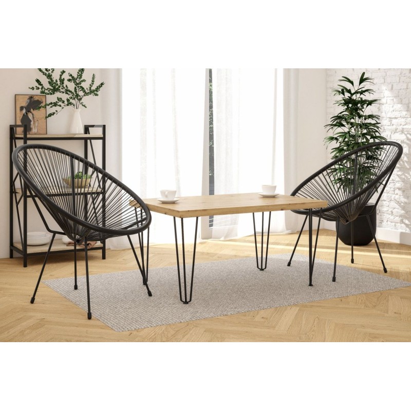 Bench (artisan oak + legs III) 67x101 Bench (artisan oak + legs III) 67x101