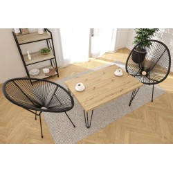 Bank (Eiche Artisan + Beine III) 67x101 Bank (Eiche Artisan + Beine III) 67x101