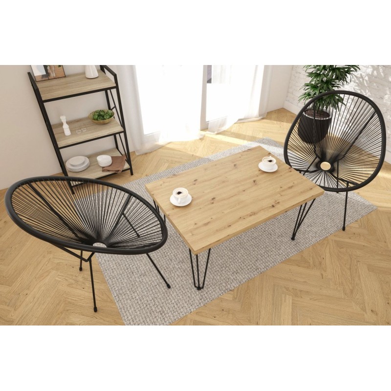 Bank (Eiche Artisan + Beine III) 67x101 Bank (Eiche Artisan + Beine III) 67x101