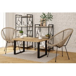 Bank (Eiche Artisan + Beine U) 67x101 Bank (Eiche Artisan + Beine U) 67x101