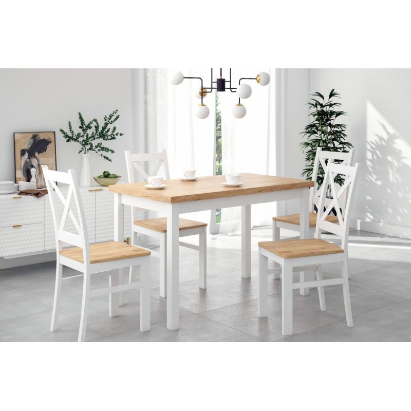 Table (golden oak craft/white) 68x120 Table (golden oak craft/white) 68x120