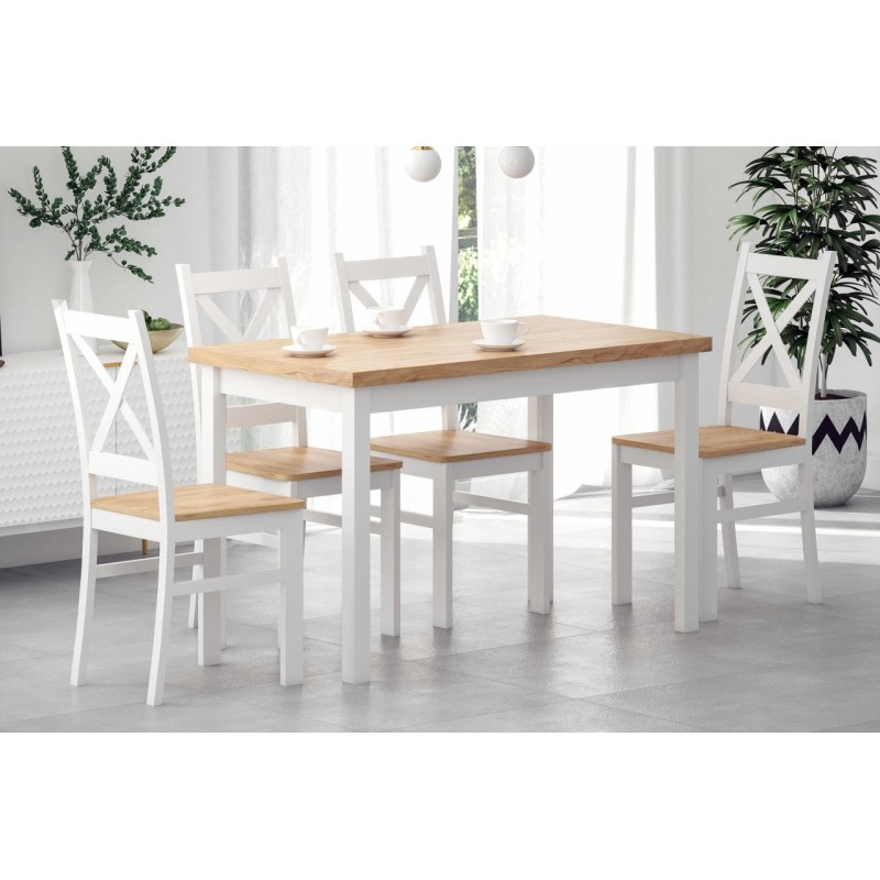 Table (golden oak craft/white) 68x120 Table (golden oak craft/white) 68x120