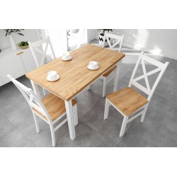 Table (golden oak craft/white) 68x120 Table (golden oak craft/white) 68x120