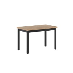 Tisch (Eiche gold Craft/Schwarz) 68x120