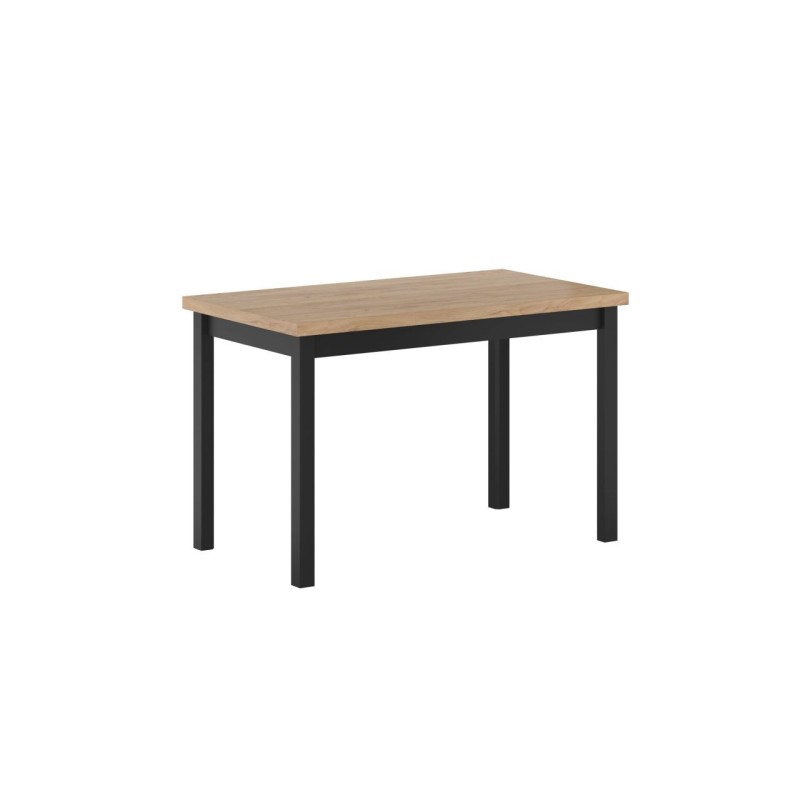 Table (golden oak craft/black) 68x120