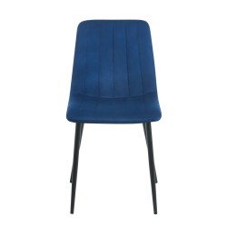 Samtstuhl (blau) Samtstuhl (blau)