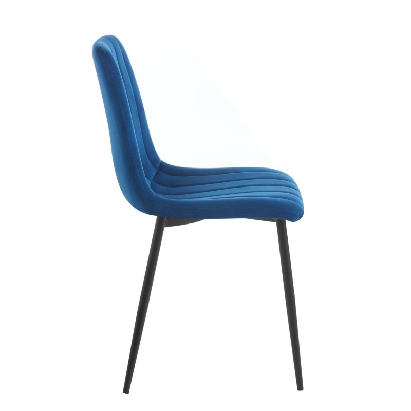 Samtstuhl (blau) Samtstuhl (blau)