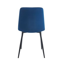 Samtstuhl (blau) Samtstuhl (blau)
