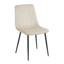 Silla de terciopelo (beige) Silla de terciopelo (beige)