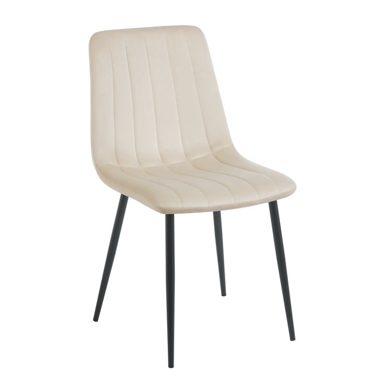 Samtstuhl (beige) Samtstuhl (beige)