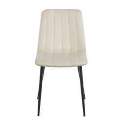 Samtstuhl (beige) Samtstuhl (beige)