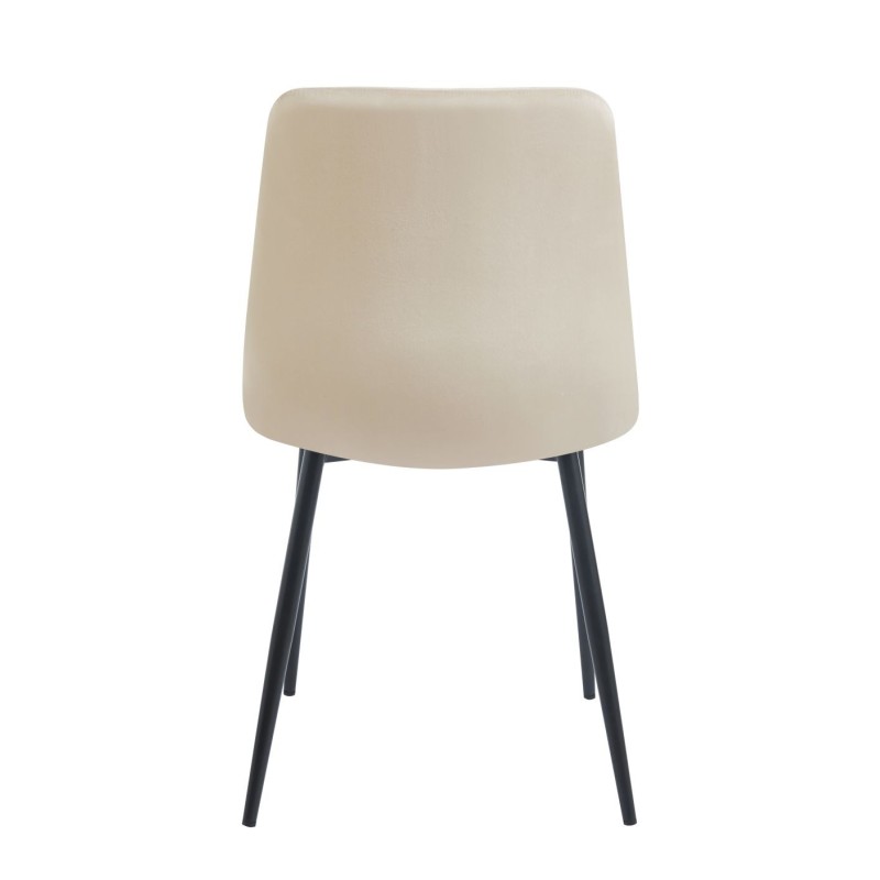 Samtstuhl (beige) Samtstuhl (beige)