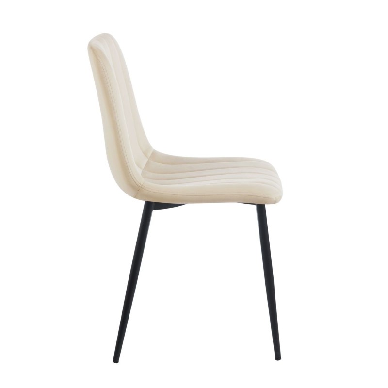 Samtstuhl (beige) Samtstuhl (beige)