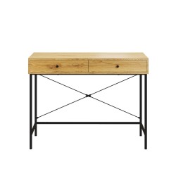 Desk (natural oak/black frame) Desk (natural oak/black frame)