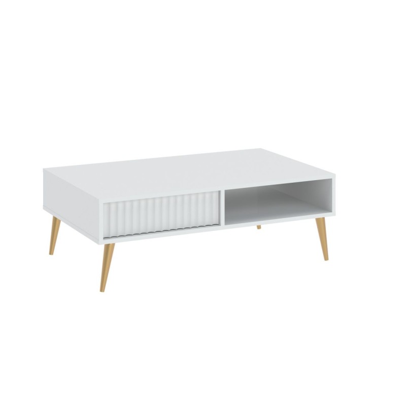 Bench (white/gold legs) Bench (white/gold legs)