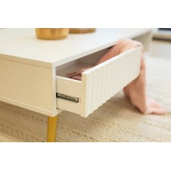 Bench (white/gold legs) Bench (white/gold legs)