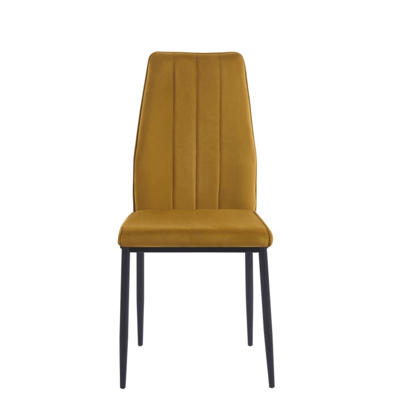 Velvet chair (curry) Velvet chair (curry)