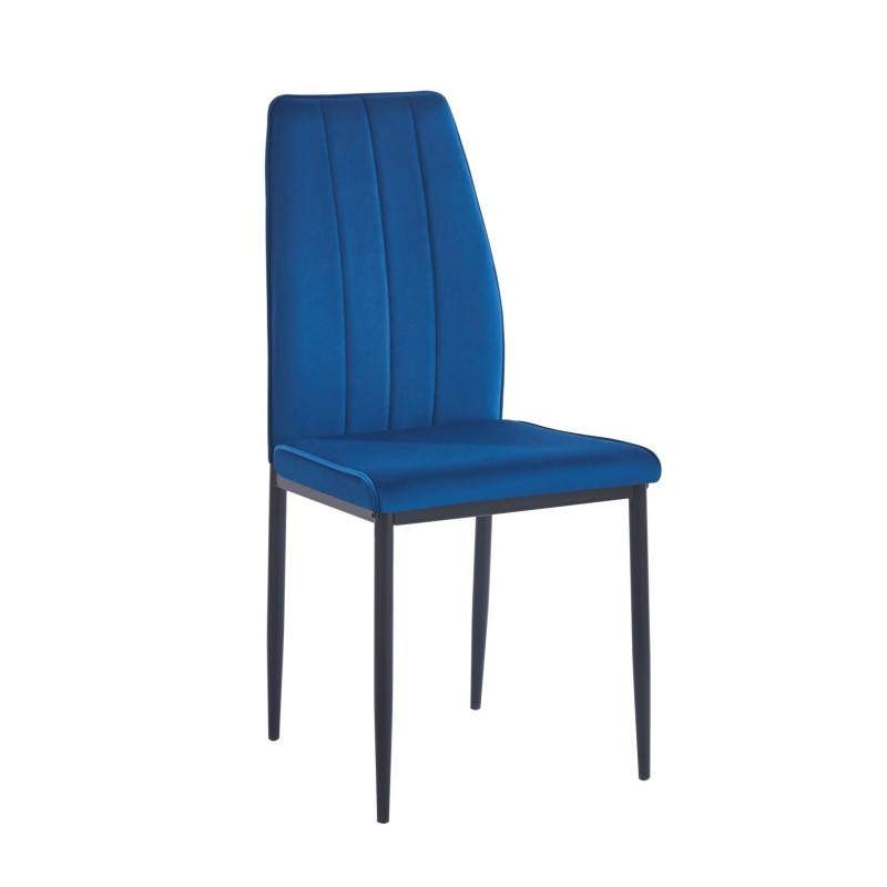 Samtstuhl (blau) Samtstuhl (blau)