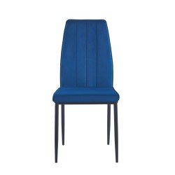 Samtstuhl (blau) Samtstuhl (blau)