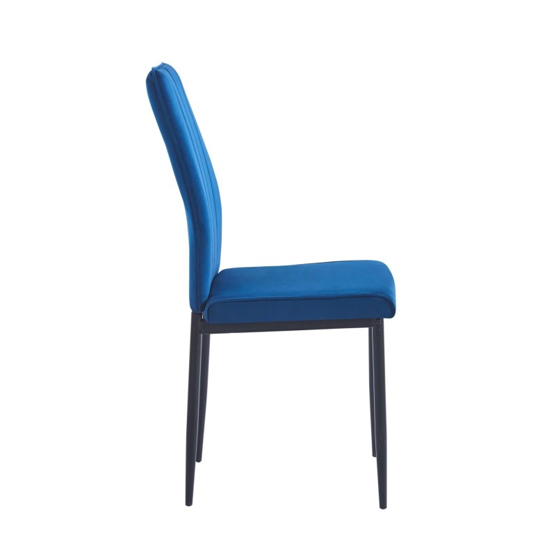 Samtstuhl (blau) Samtstuhl (blau)