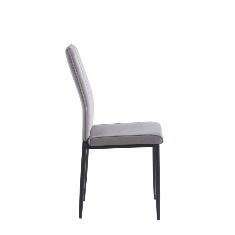 Velvet chair (gray) Velvet chair (gray)