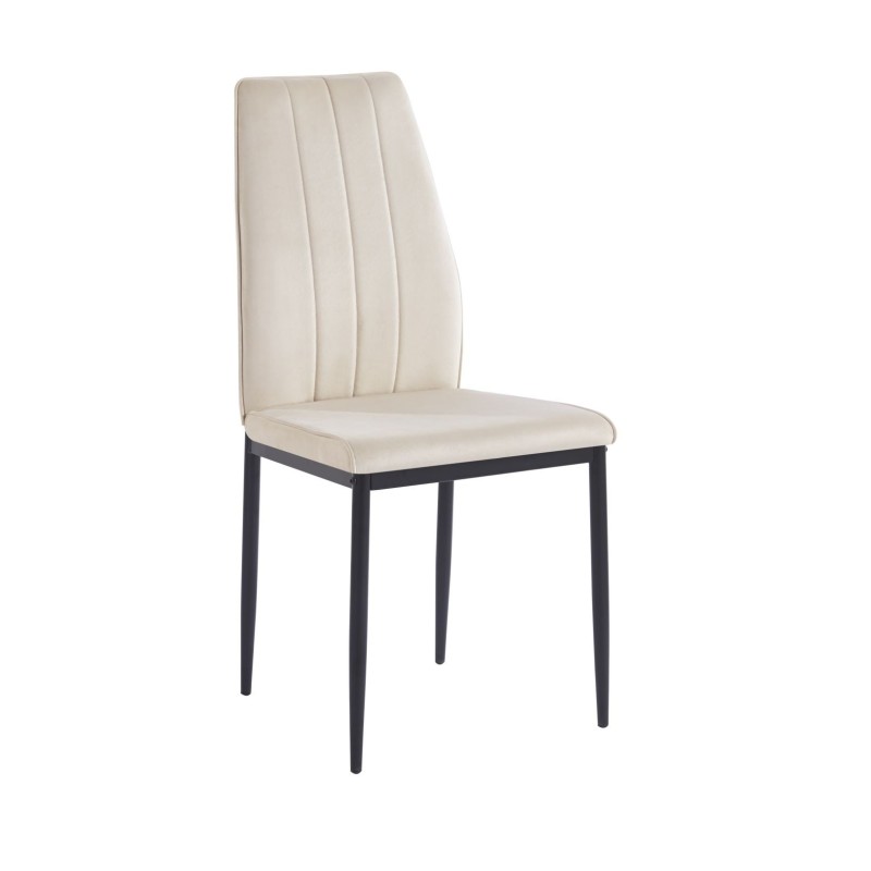 Samtstuhl (beige) Samtstuhl (beige)