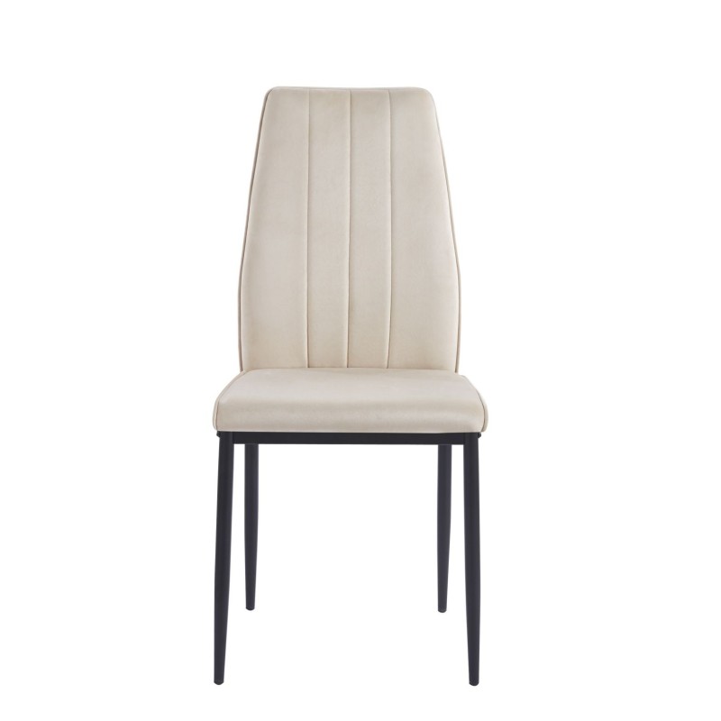 Samtstuhl (beige) Samtstuhl (beige)