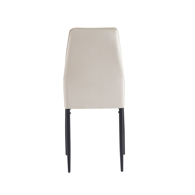 Samtstuhl (beige) Samtstuhl (beige)