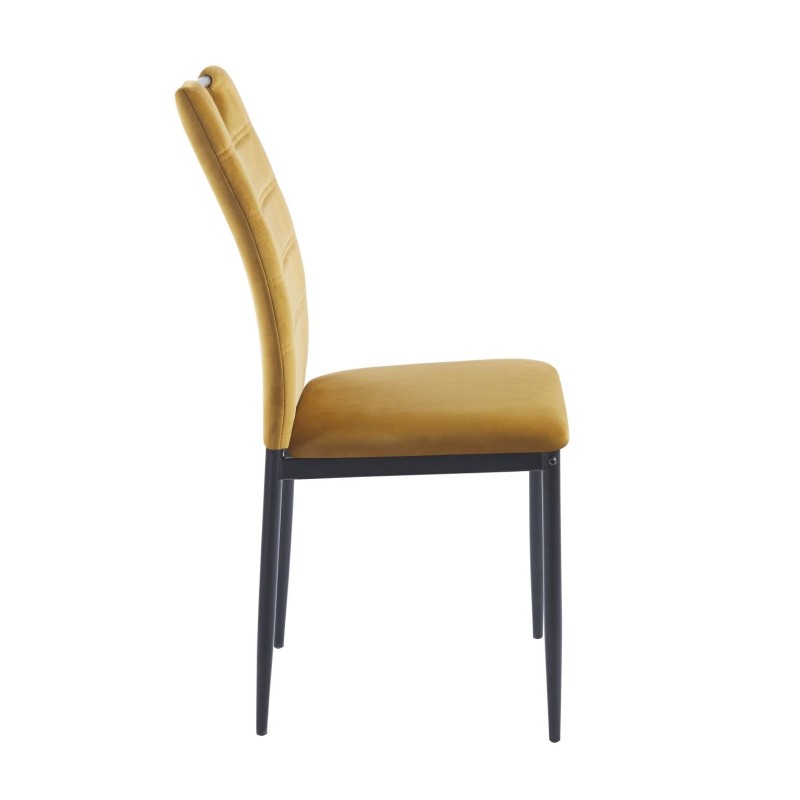 Velvet chair (curry) Velvet chair (curry)